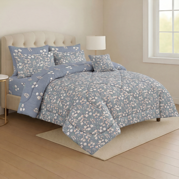 SIGNATURE  COTTON COMFORTER SET-7PCS