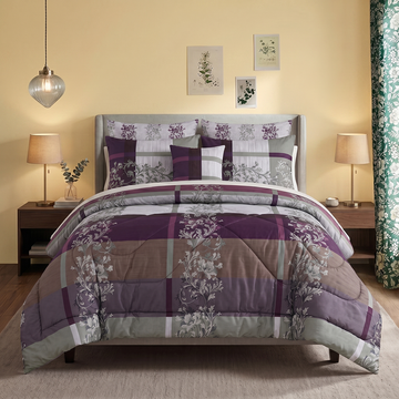 PURE COTTON COMFORTER SET-7PCS - AH1024