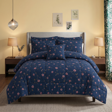 PURE COTTON COMFORTER SET-7PCS - AH1023