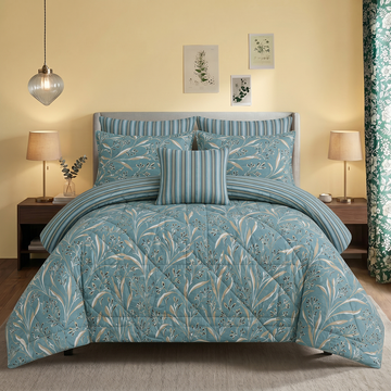 PURE COTTON COMFORTER SET-7PCS - AH1022