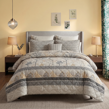 PURE COTTON COMFORTER SET-7PCS - AH1020