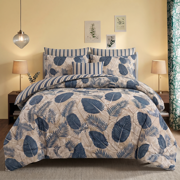 PURE COTTON COMFORTER SET-7PCS - AH101
