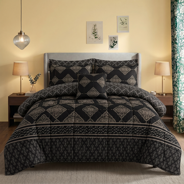 PURE COTTON COMFORTER SET-7PCS - AH1015