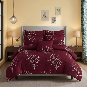 PURE COTTON COMFORTER SET-7PCS - AH1014