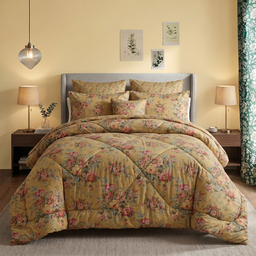 PURE COTTON COMFORTER SET-7PCS - AH1013