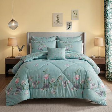 PURE COTTON COMFORTER SET-7PCS - AH1011