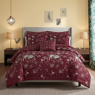 PURE COTTON COMFORTER SET-7PCS - AH1010