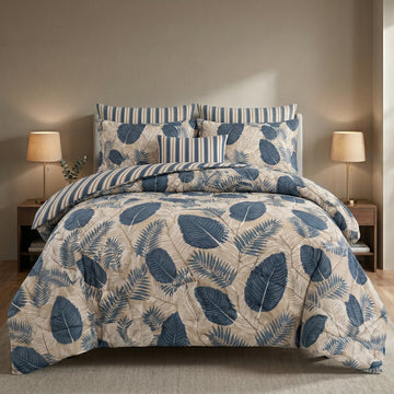 NISSBETT 2 ASH-1019  COTTON COMFORTER SET-7PCS