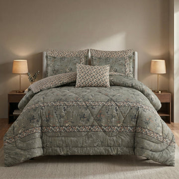 SIGNATURE ASH-1024  COTTON COMFORTER SET-7PCS
