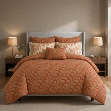 SIGNATURE HIT ART COTTON COMFORTER SET-7PCS