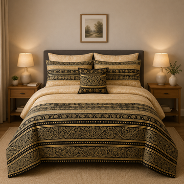 NEMRO PURE COTTON COMFORTER SET-7PCS