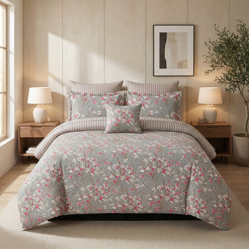 SIGNATURE ASH-1027  COTTON COMFORTER SET-7PCS