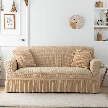 RUFFELED SUR SUCKER TURKISH SOFA COVER - Skin