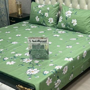 PRINTED PURE COTTON BEDSHEET ASH-40107