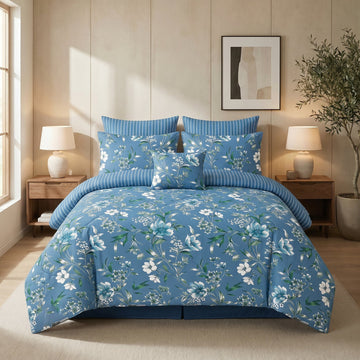 SIGNATURE ASH-1030  COTTON COMFORTER SET-7PCS