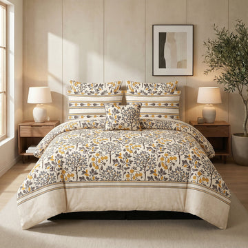 SIGNATURE ZIK.K COTTON COMFORTER SET-7PCS